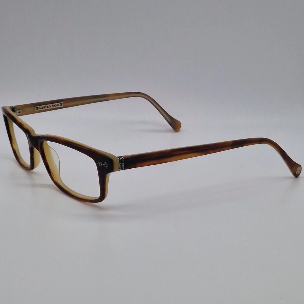 Lucky You Cooper Tobacco/Horn - Eyeglasses frames