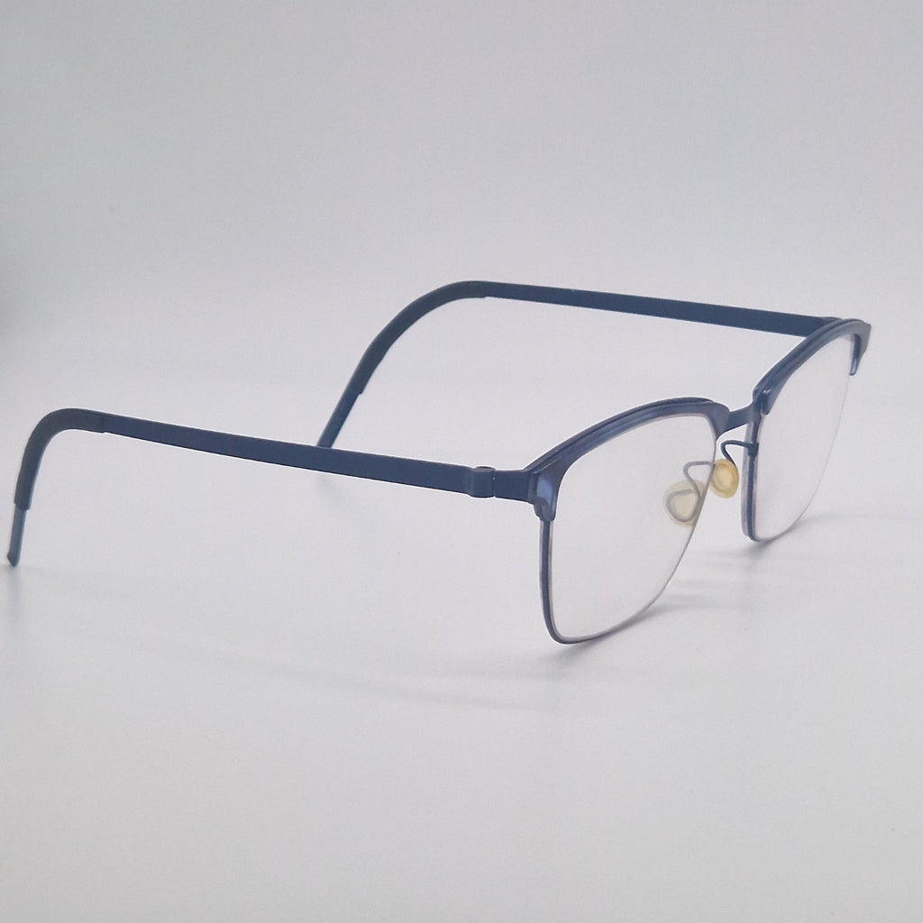 Limdberg No032/E74Z1 9837 Strip Titanium Blue - Eyeglasses frames
