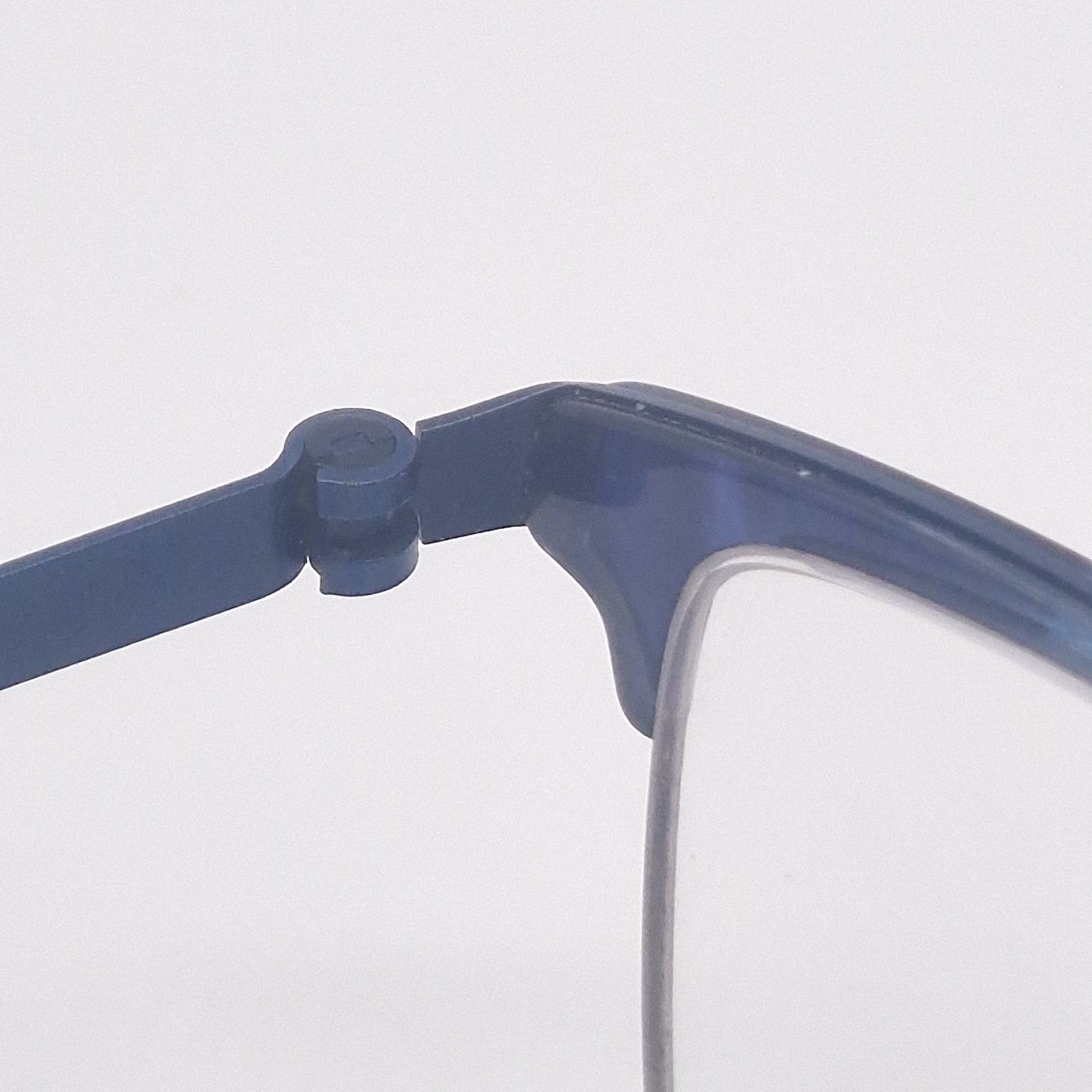 Limdberg No032/E74Z1 9837 Strip Titanium Blue - Eyeglasses frames