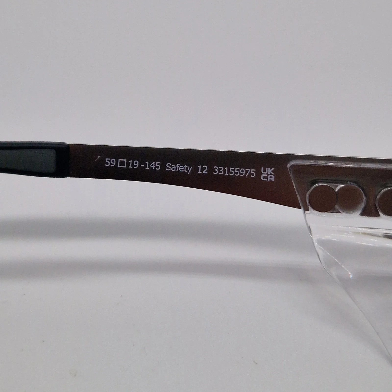 Specsavers Safety 12 33155975 Grey - Eyeglasses frames