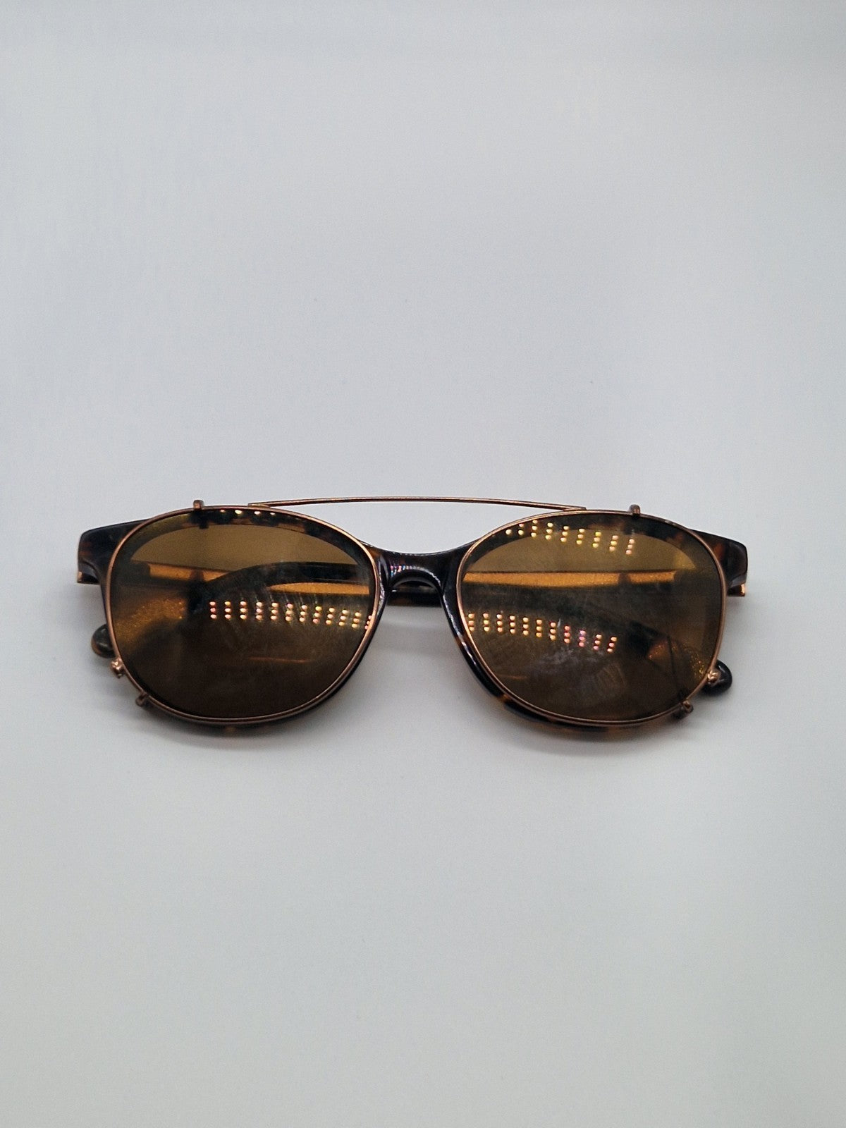 Specsavers Lambeth 30690707 with Sum Visor Clip Tortoishell - Eyeglasses frames