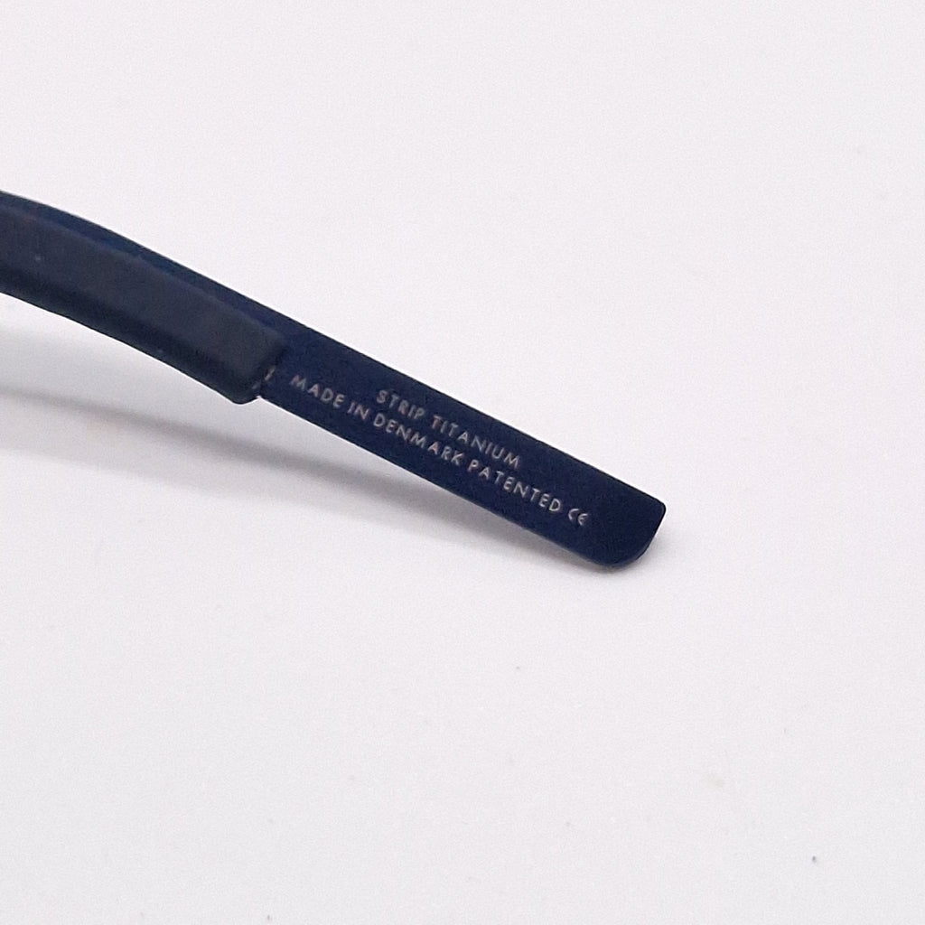 Limdberg No 064/9818 9505 Strip Titanium Blue - Eyeglasses frames