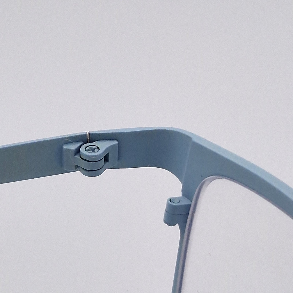 Oregreen Handmade In Japan Beastie 1072 Titanium Sky Blue - Eyeglasses frames