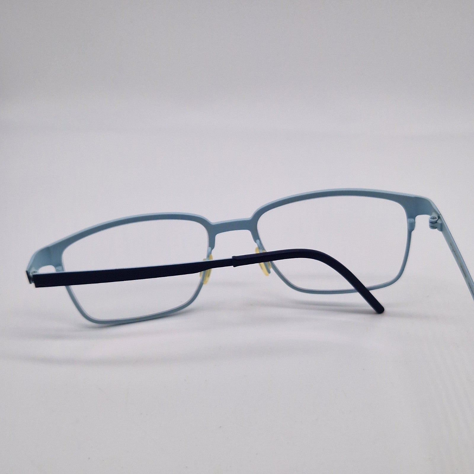 Oregreen Handmade In Japan Beastie 1072 Titanium Sky Blue - Eyeglasses frames