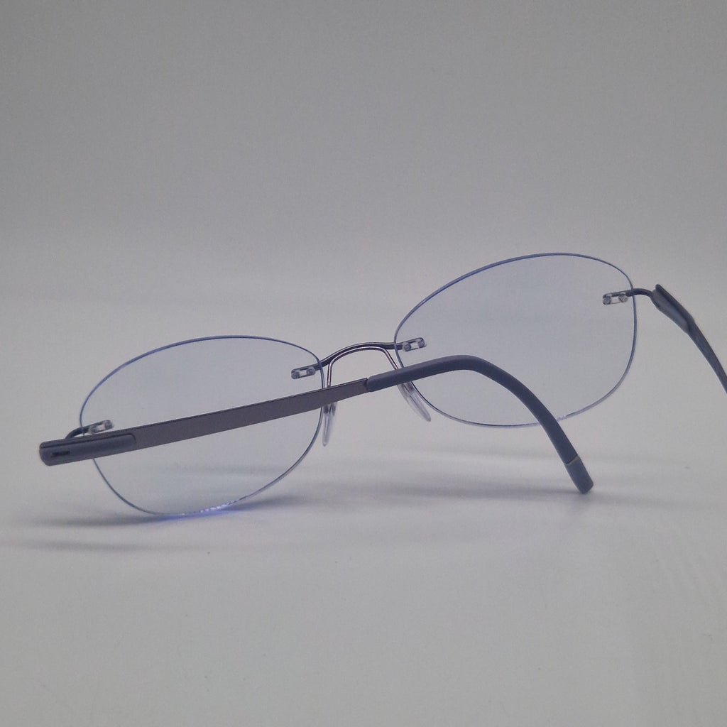 Silhouette 5555 70 4140 Purple - Eyeglasses frames