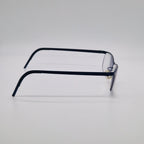 Limdberg No 064/9818 9505 Strip Titanium Blue - Eyeglasses frames
