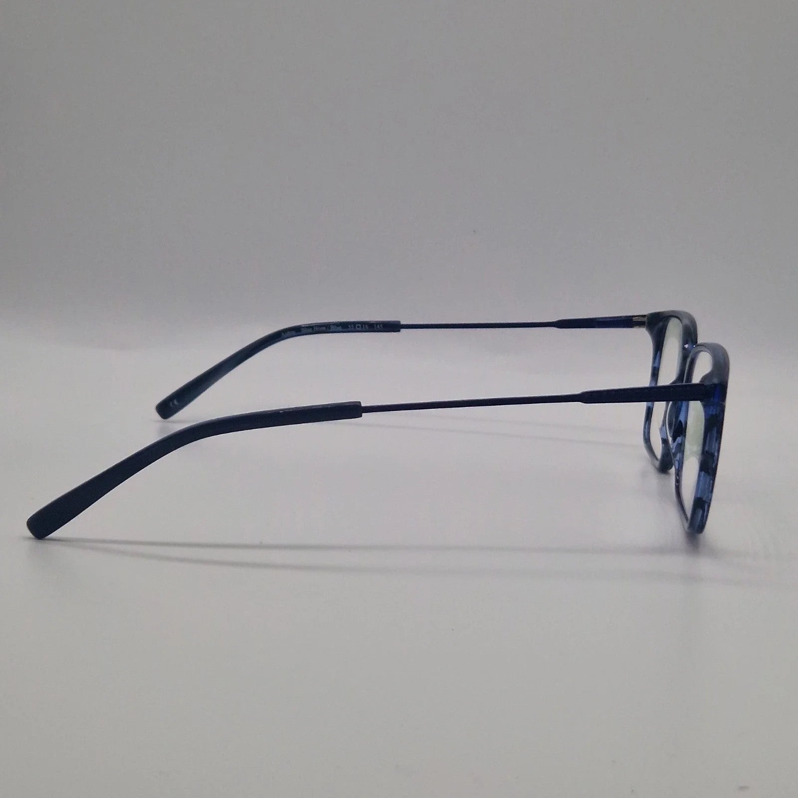 Aiden Blue Horn Harrington Blue - Eyeglasses frames