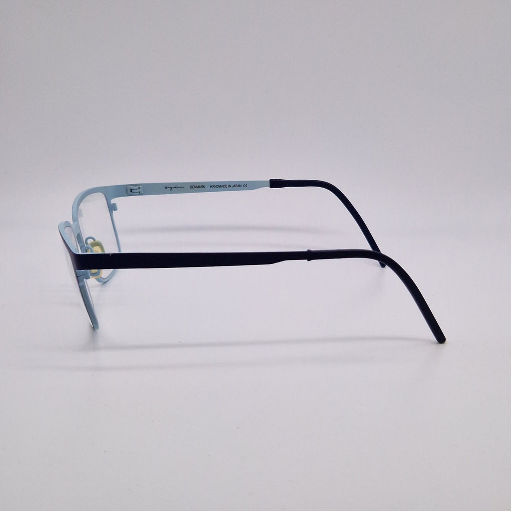 Oregreen Handmade In Japan Beastie 1072 Titanium Sky Blue - Eyeglasses frames