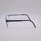 Oregreen Handmade In Japan Beastie 1072 Titanium Sky Blue - Eyeglasses frames