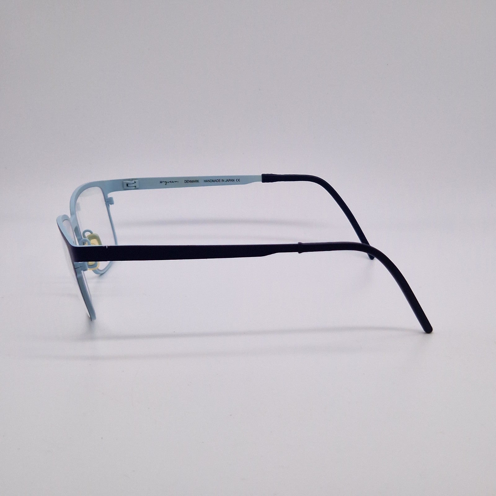 Oregreen Handmade In Japan Beastie 1072 Titanium Sky Blue - Eyeglasses frames