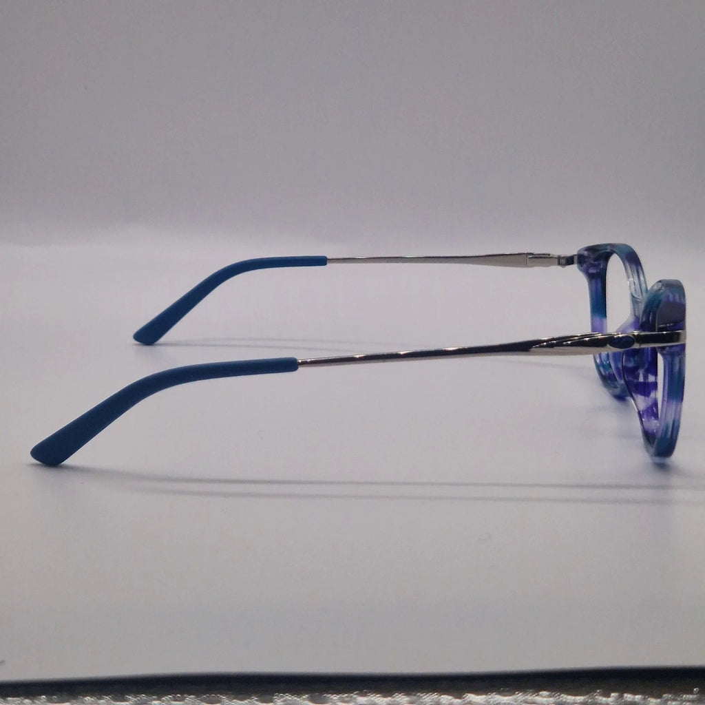 Serena 30830257 by Specsavers Blue/Gold - Eyeglasses frames