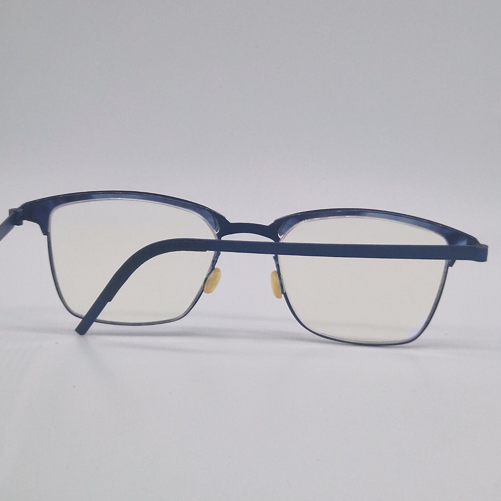 Limdberg No032/E74Z1 9837 Strip Titanium Blue - Eyeglasses frames