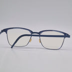 Limdberg No032/E74Z1 9837 Strip Titanium Blue - Eyeglasses frames