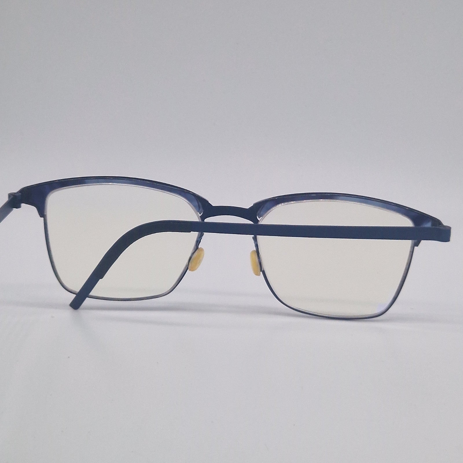 Limdberg No032/E74Z1 9837 Strip Titanium Blue - Eyeglasses frames