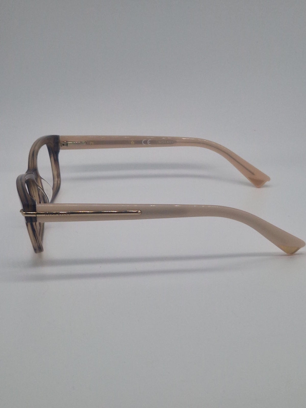 Nina Ricci VNR018 Col.06YZ Brown - Eyeglasses frames