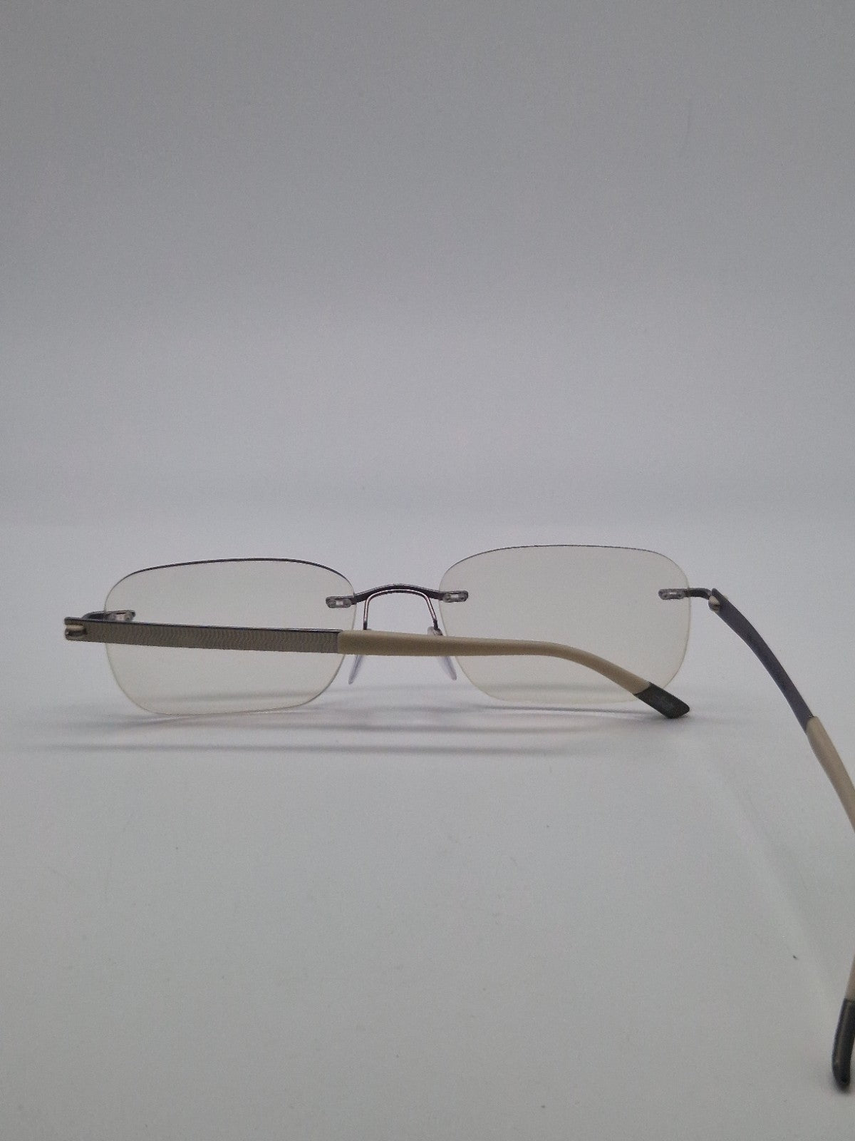 Silhouette 4409 40 6074 White - Eyeglasses frames 
