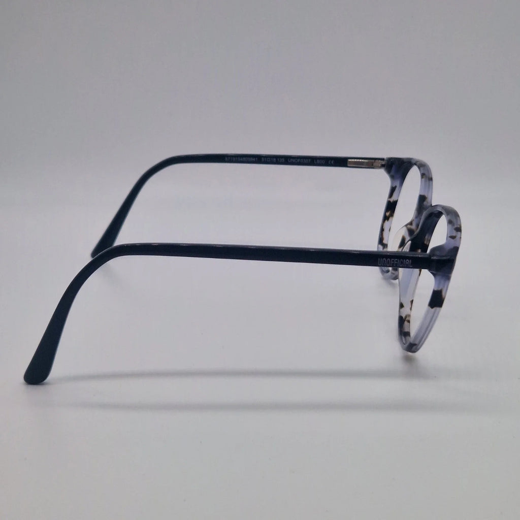 Unofficial UNOF0307 LB00 Black - Eyeglasses frames