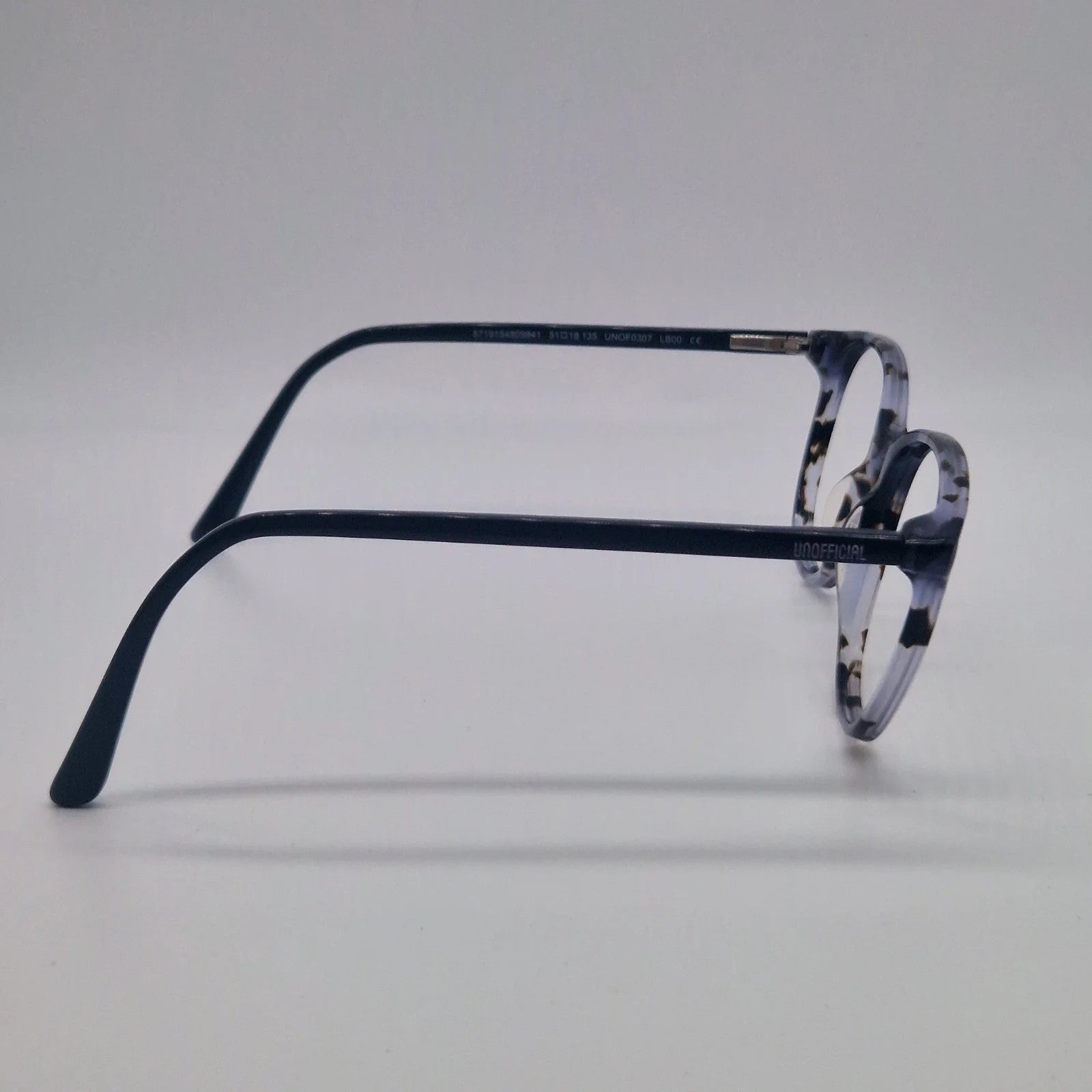 Unofficial UNOF0307 LB00 Black - Eyeglasses frames