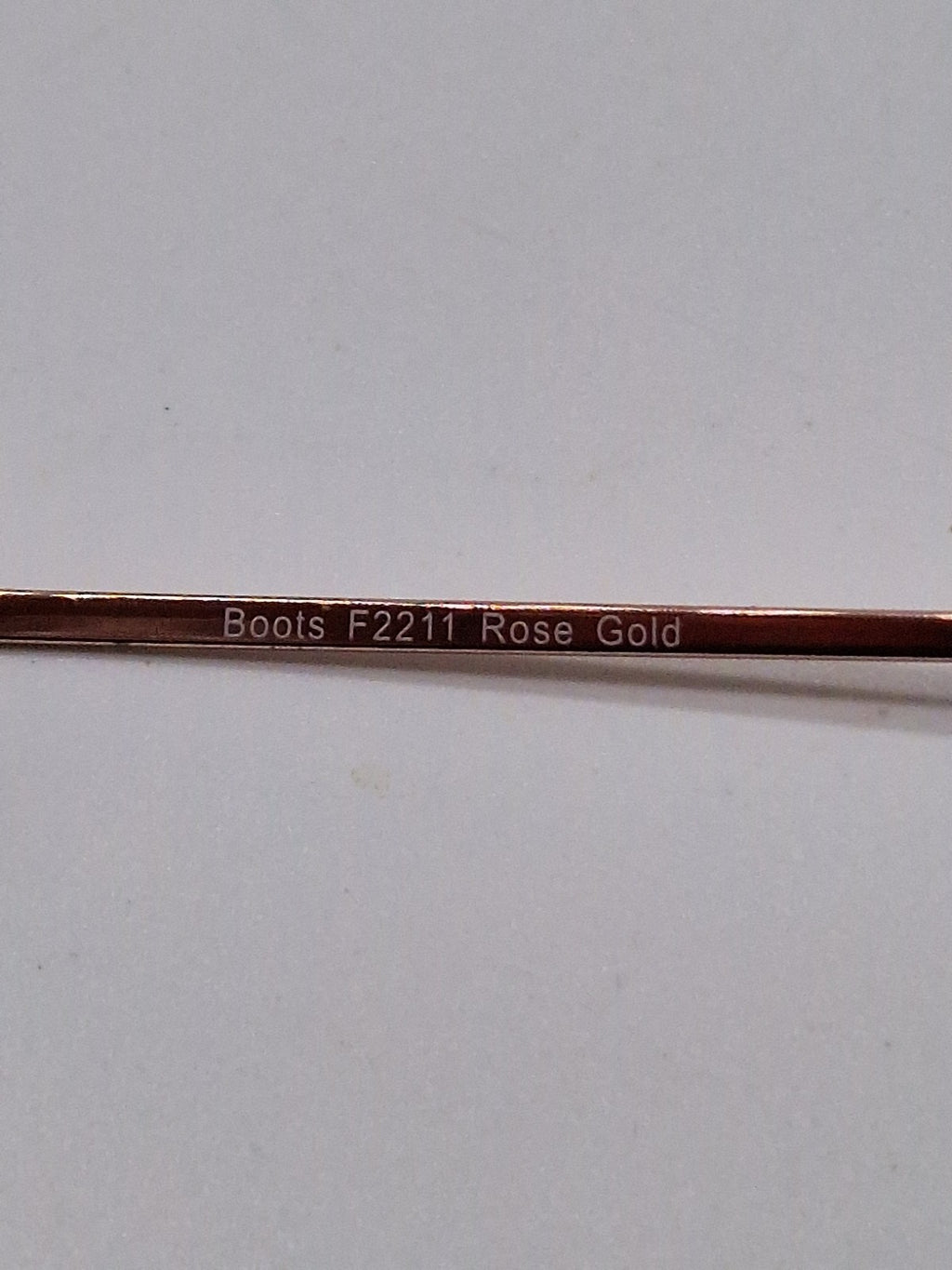 Boots F2211 Rose Gold - Eyeglasses frames