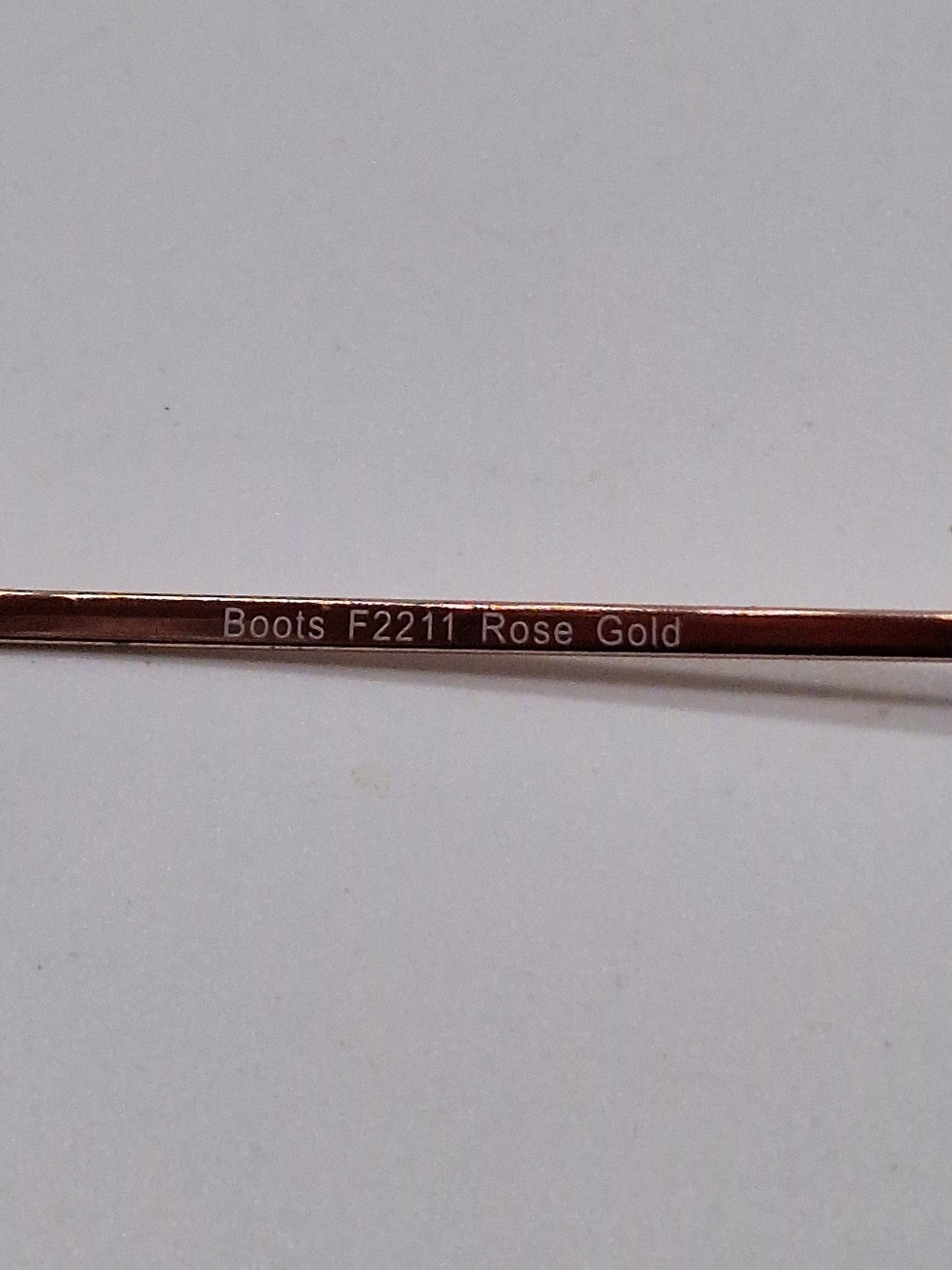 Boots F2211 Rose Gold - Eyeglasses frames