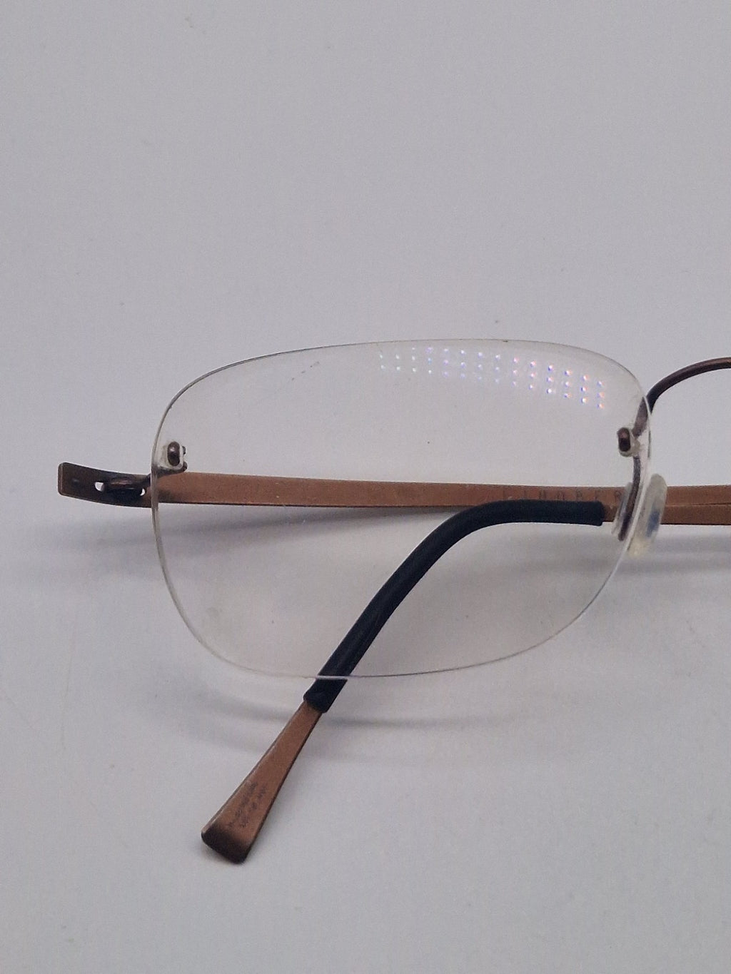 LINDBERG 801001550 Spirit Titanium Brown - Eyeglasses frames