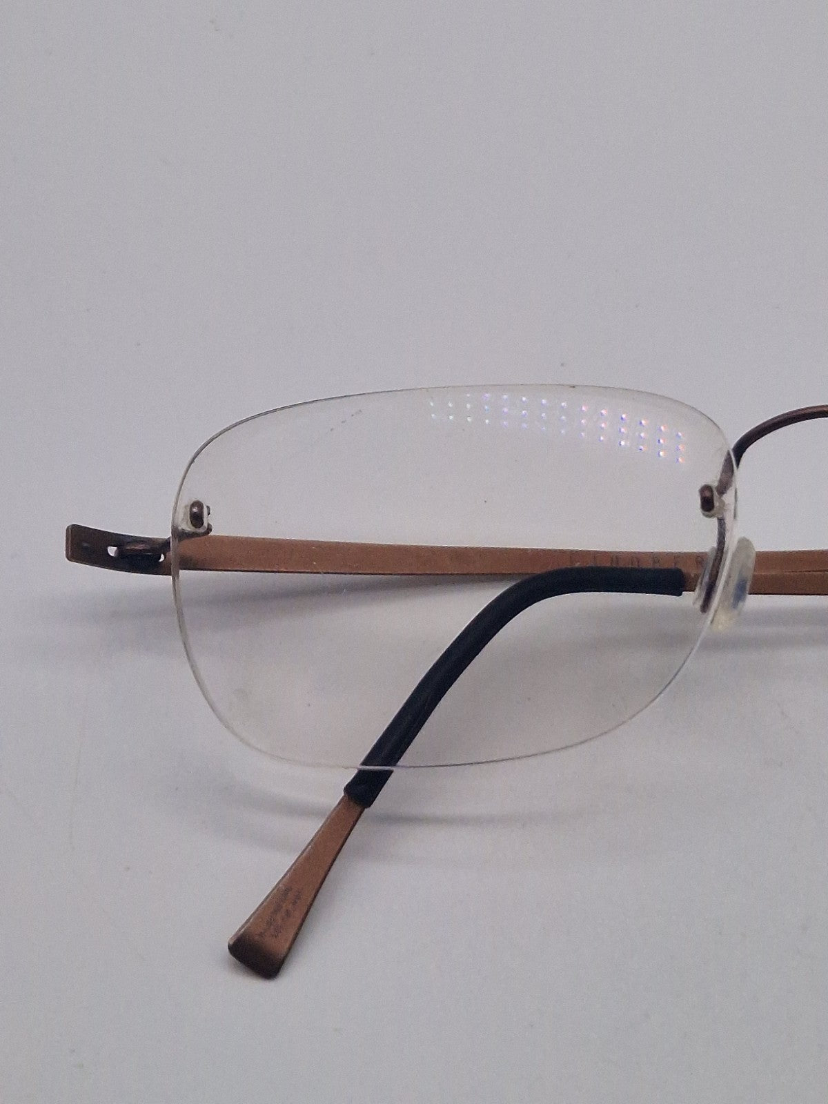 LINDBERG 801001550 Spirit Titanium Brown - Eyeglasses frames