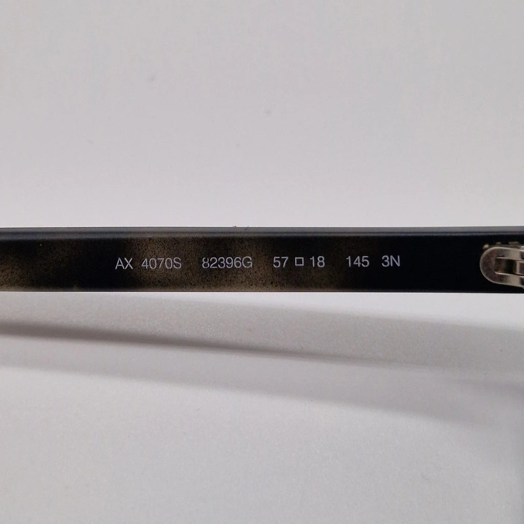 Armani Exchange AX 4070S 82396G Black - Eyeglasses frames