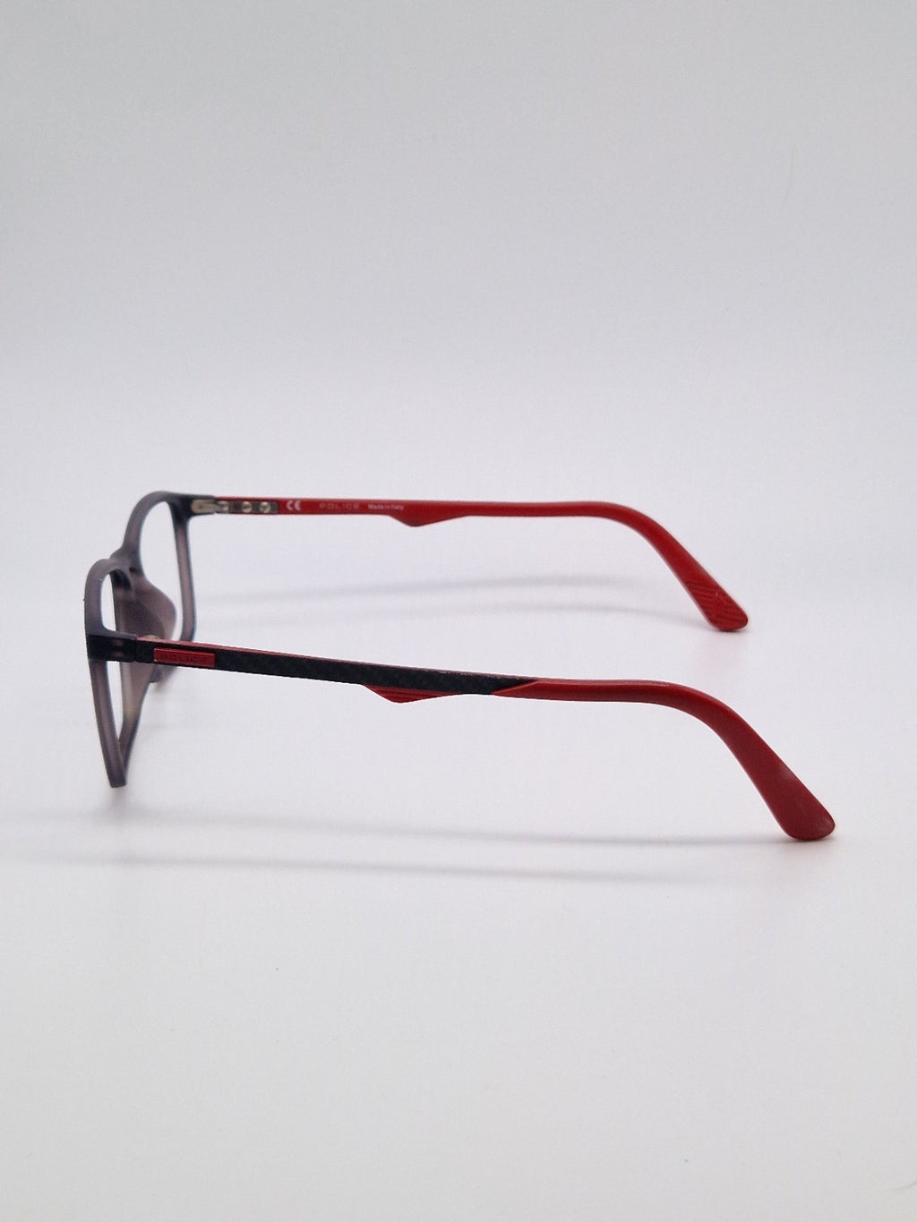 Police Carbonfly 3 VPL 694 Col. 09U5 Red - Eyeglasses frames