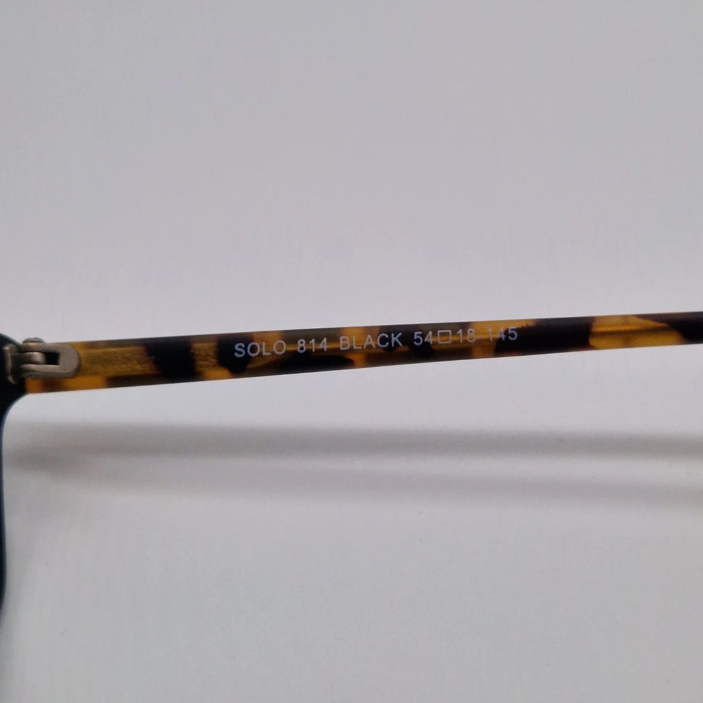 Solo Collection Solo 814 Black - Eyeglasses frames