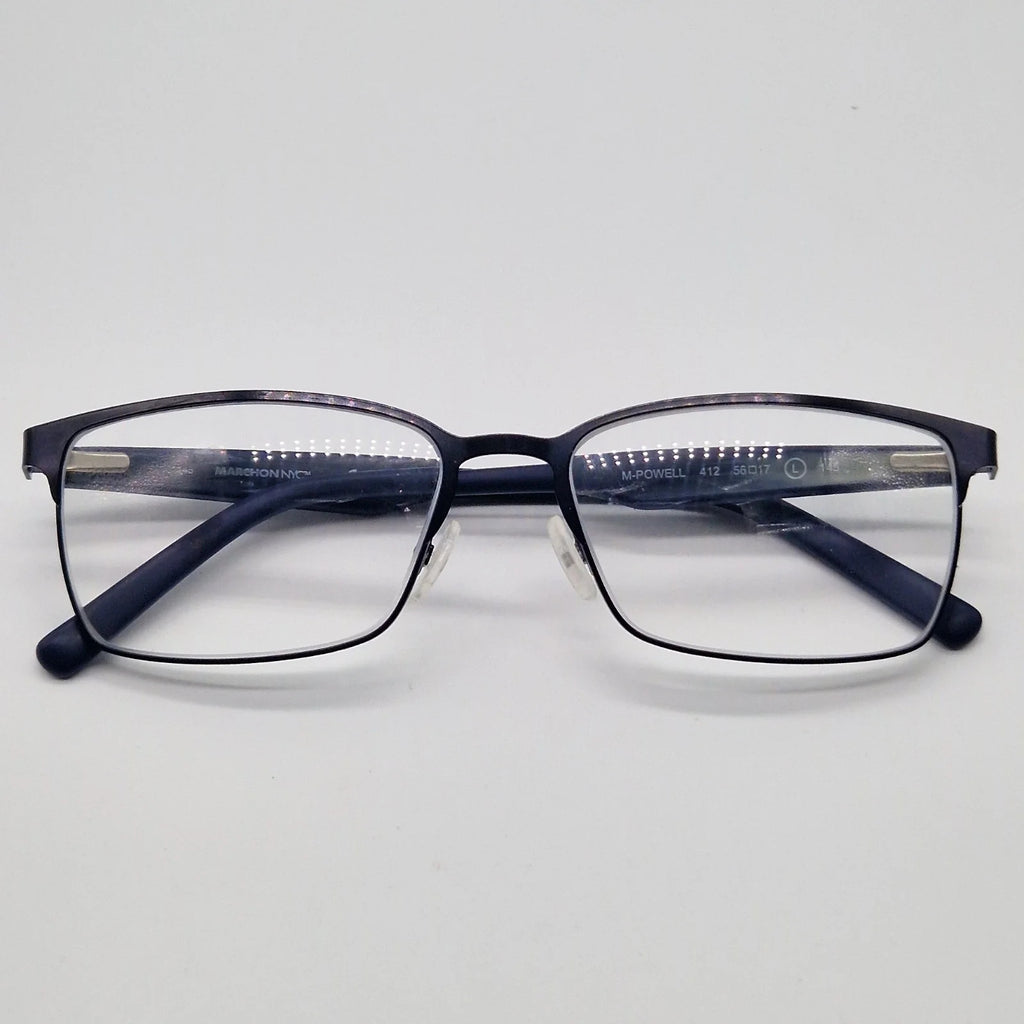 Marchon NYC M-Powell 412 Blue - Eyeglasses frames