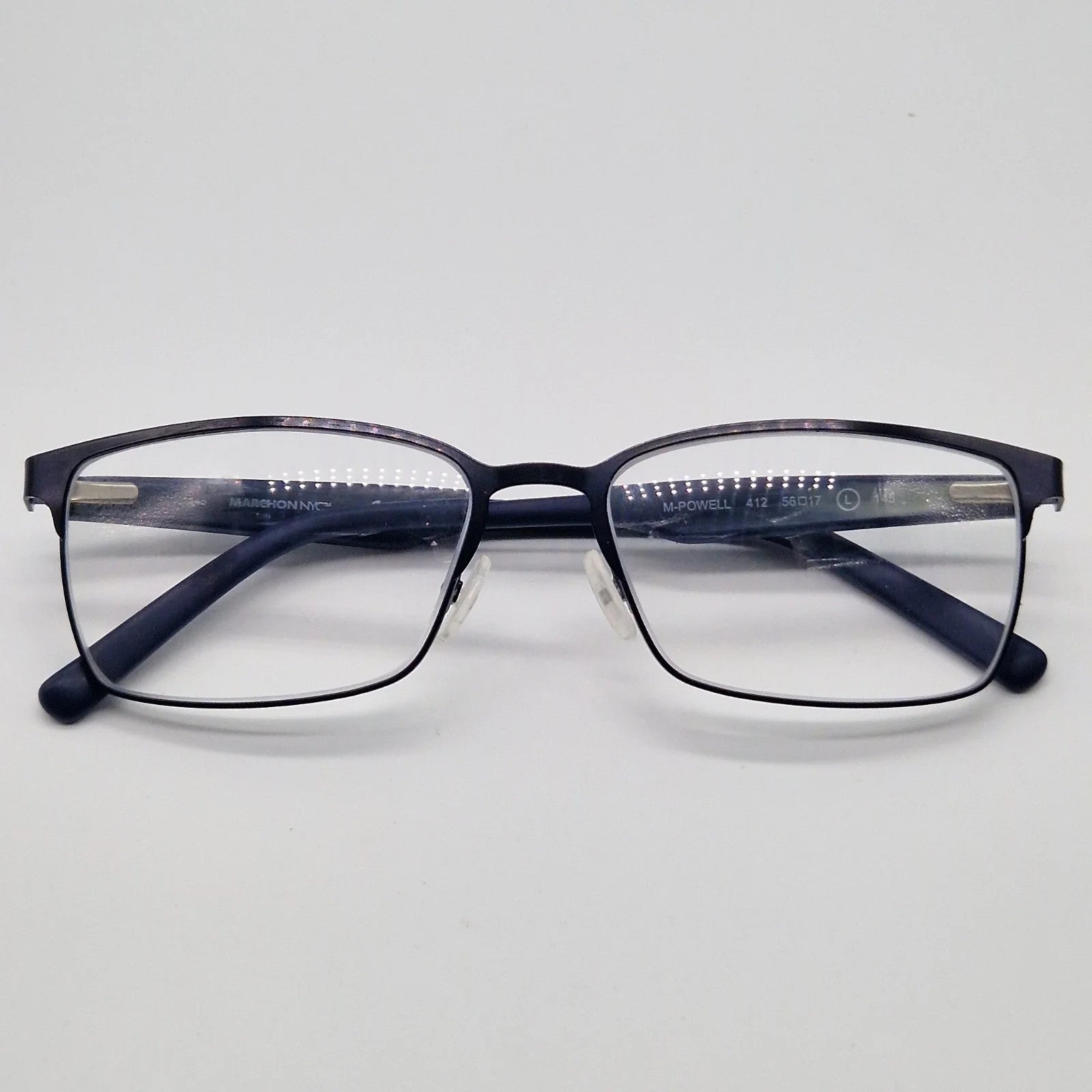 Marchon NYC M-Powell 412 Blue - Eyeglasses frames