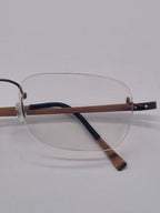 LINDBERG 801001550 Spirit Titanium Brown - Eyeglasses frames