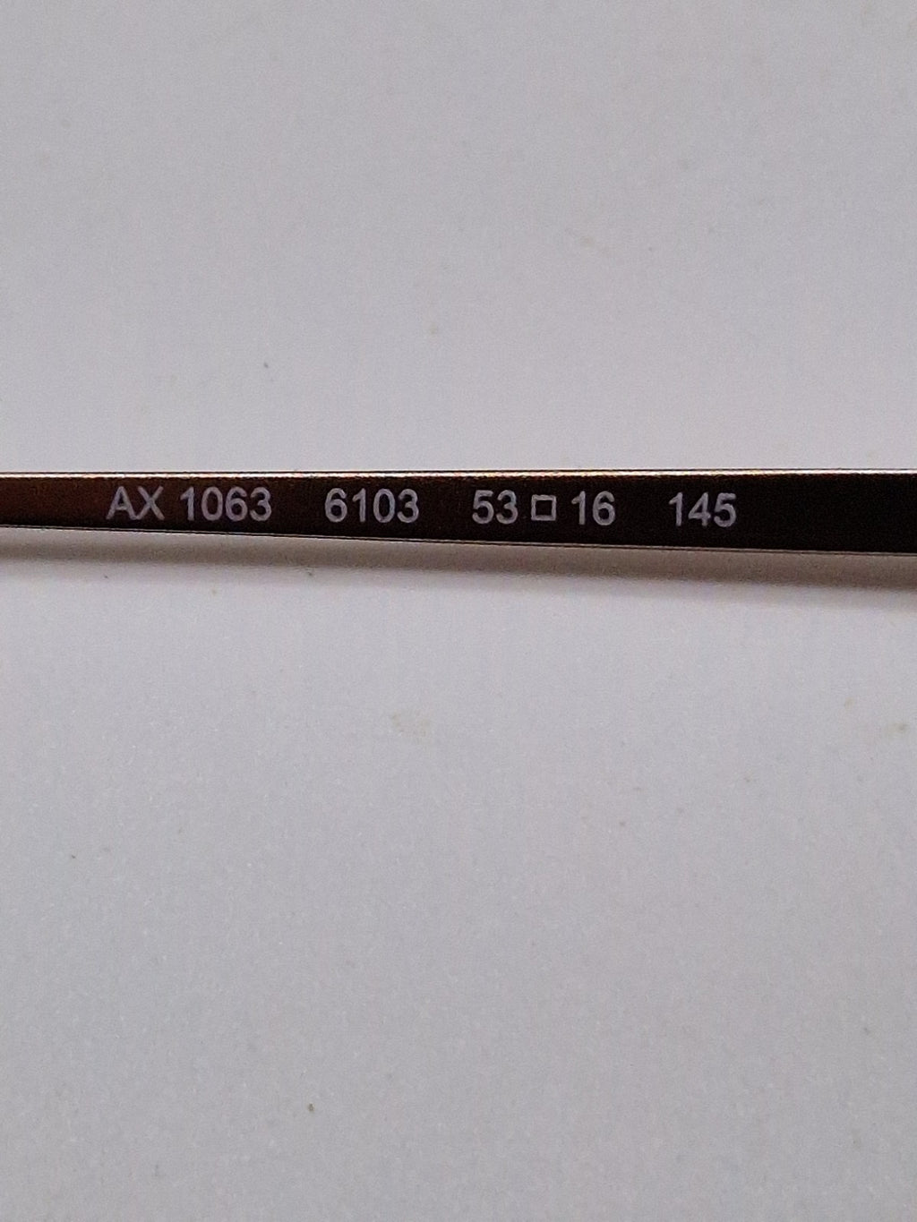 Armani Exchange AX 1063 6103 - Eyeglasses frames