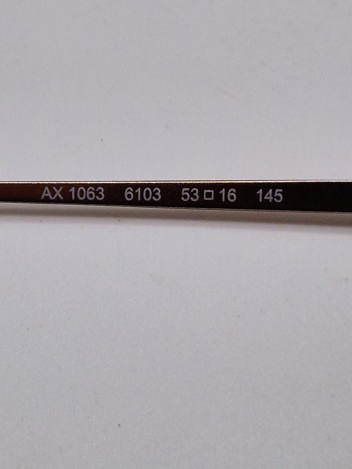 Armani Exchange AX 1063 6103 - Eyeglasses frames