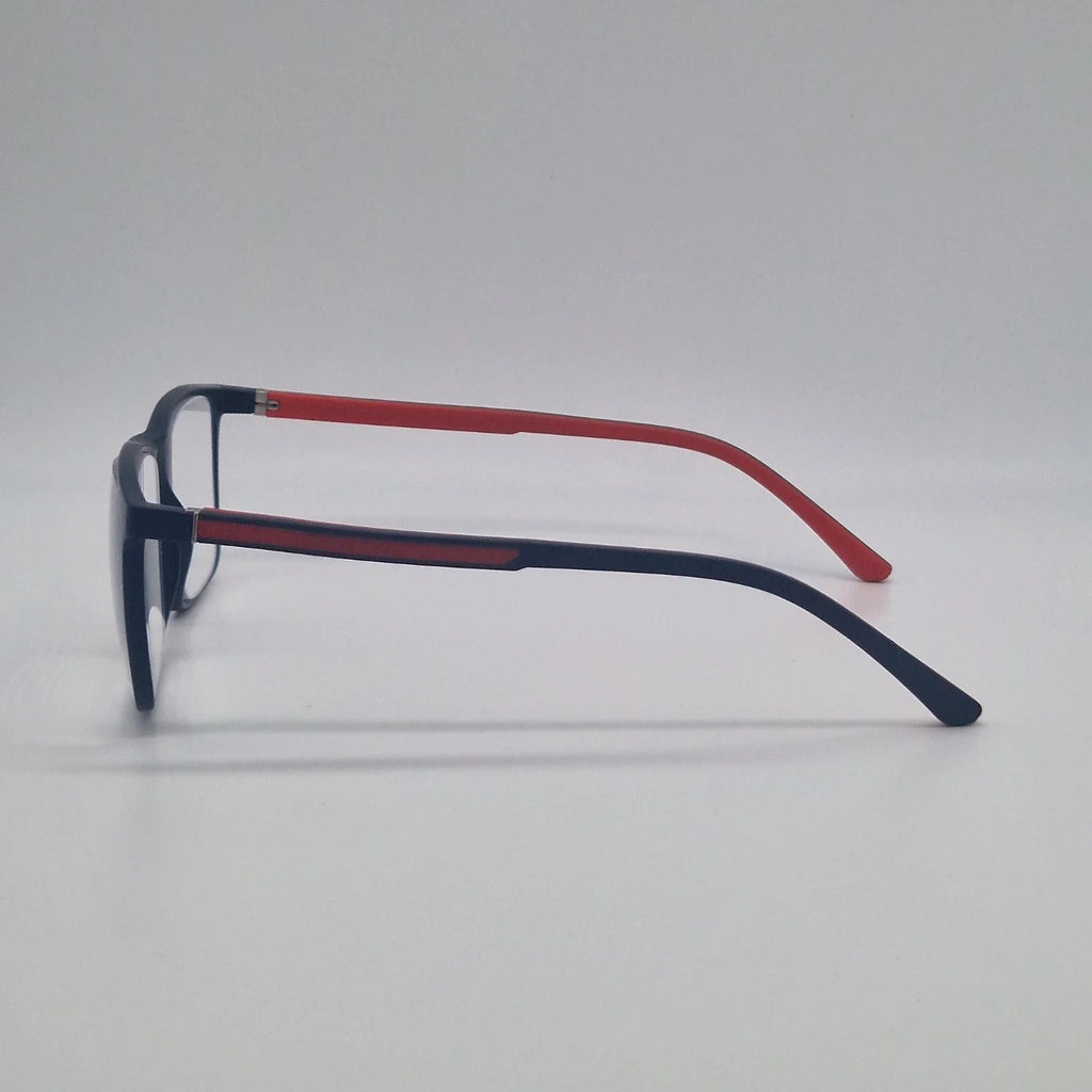 Alvin Matte Black/Red - Eyeglasses frames