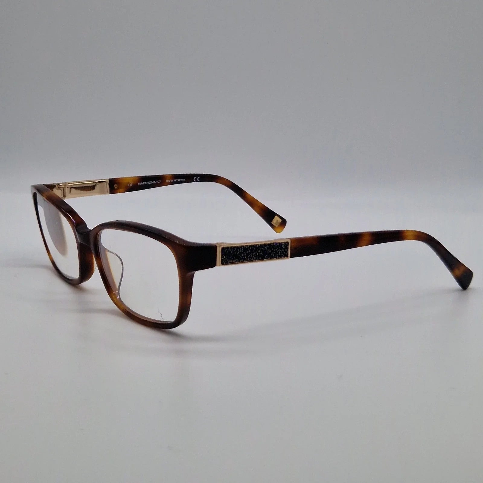 Marchon NYC Downtown Tortoiseshell - Eyeglasses frames