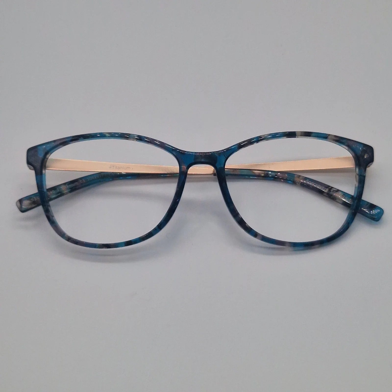 J Titanium 03 30829992 By Specsavers Titanium Blue - Eyeglasses frames