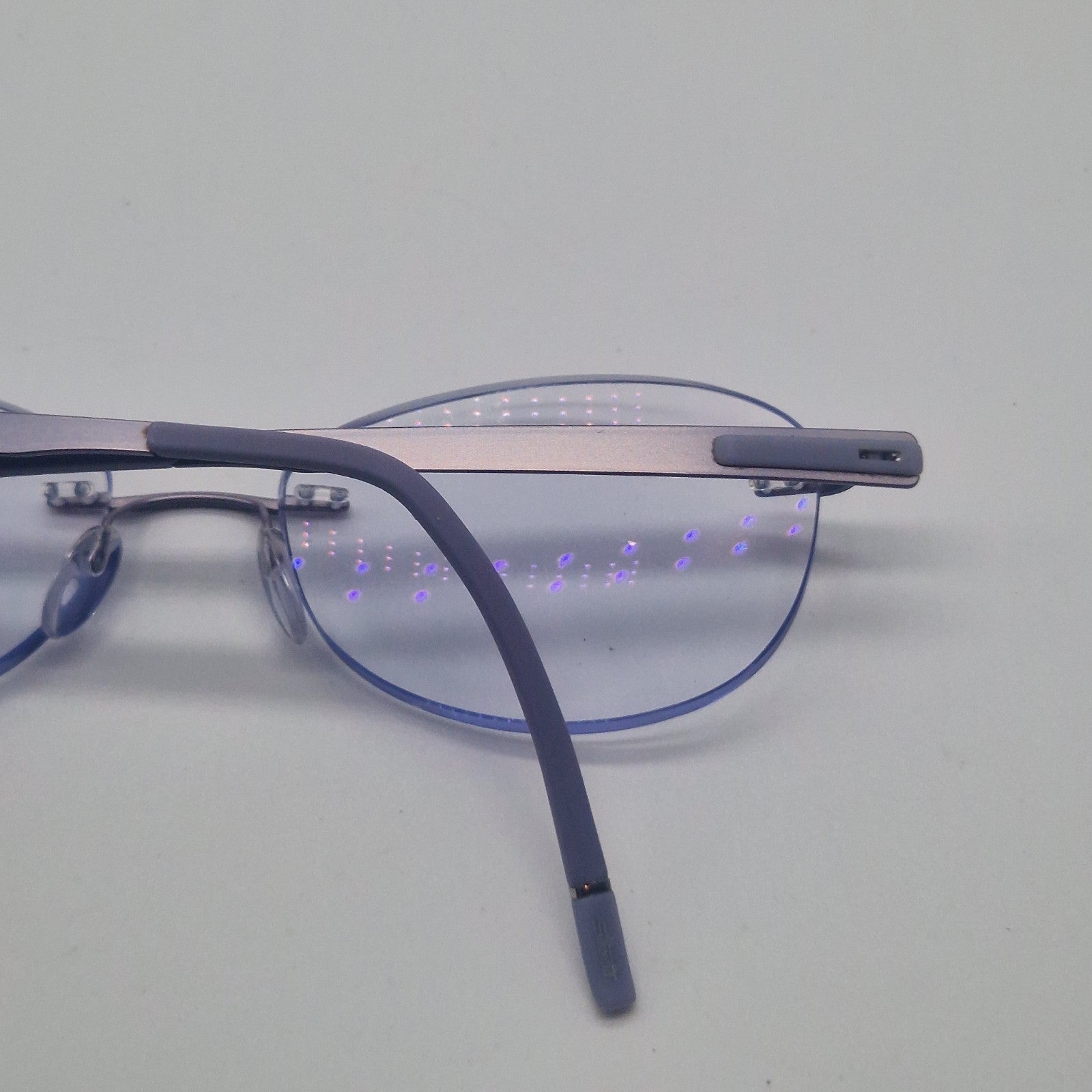 Silhouette 5555 70 4140 Purple - Eyeglasses frames