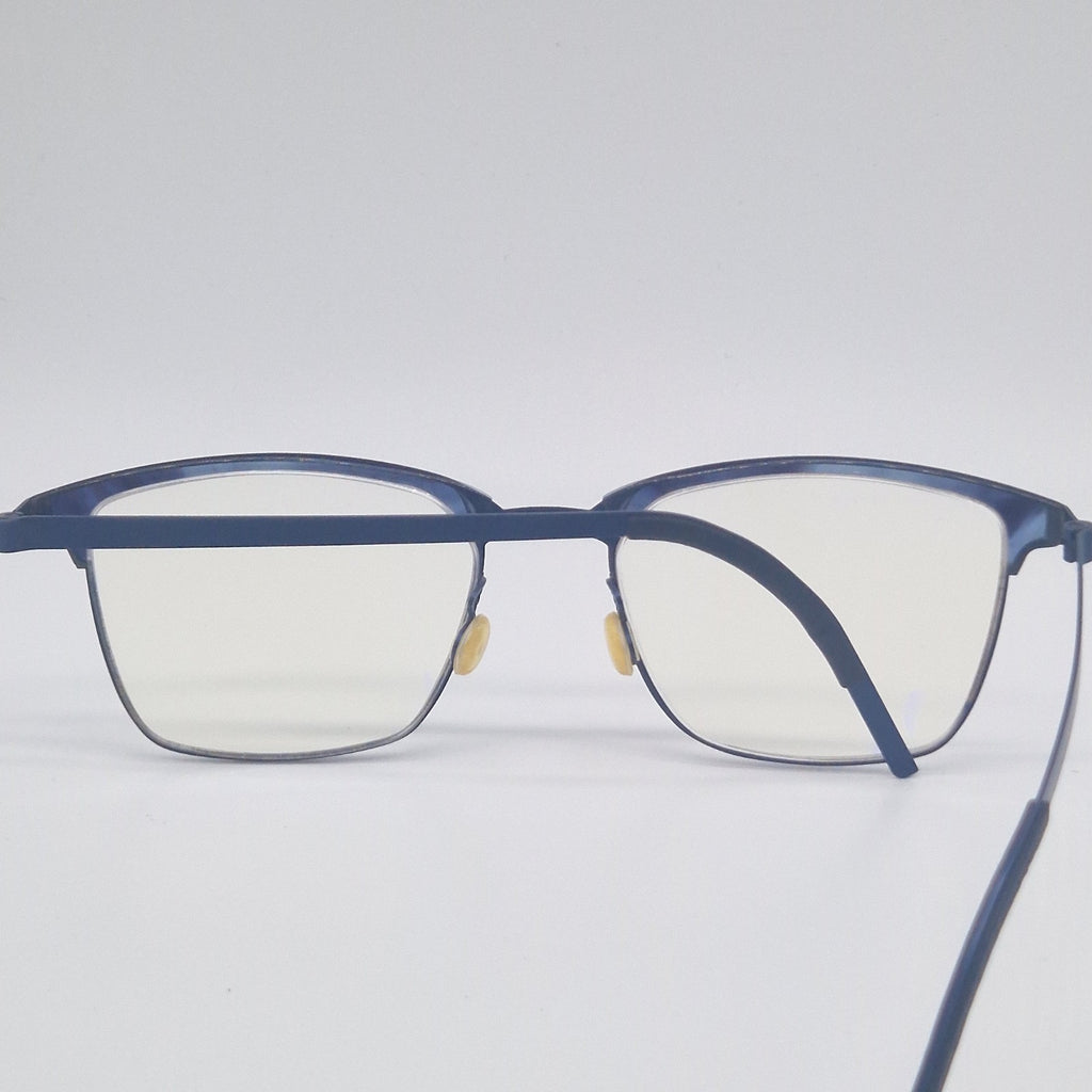 Limdberg No032/E74Z1 9837 Strip Titanium Blue - Eyeglasses frames