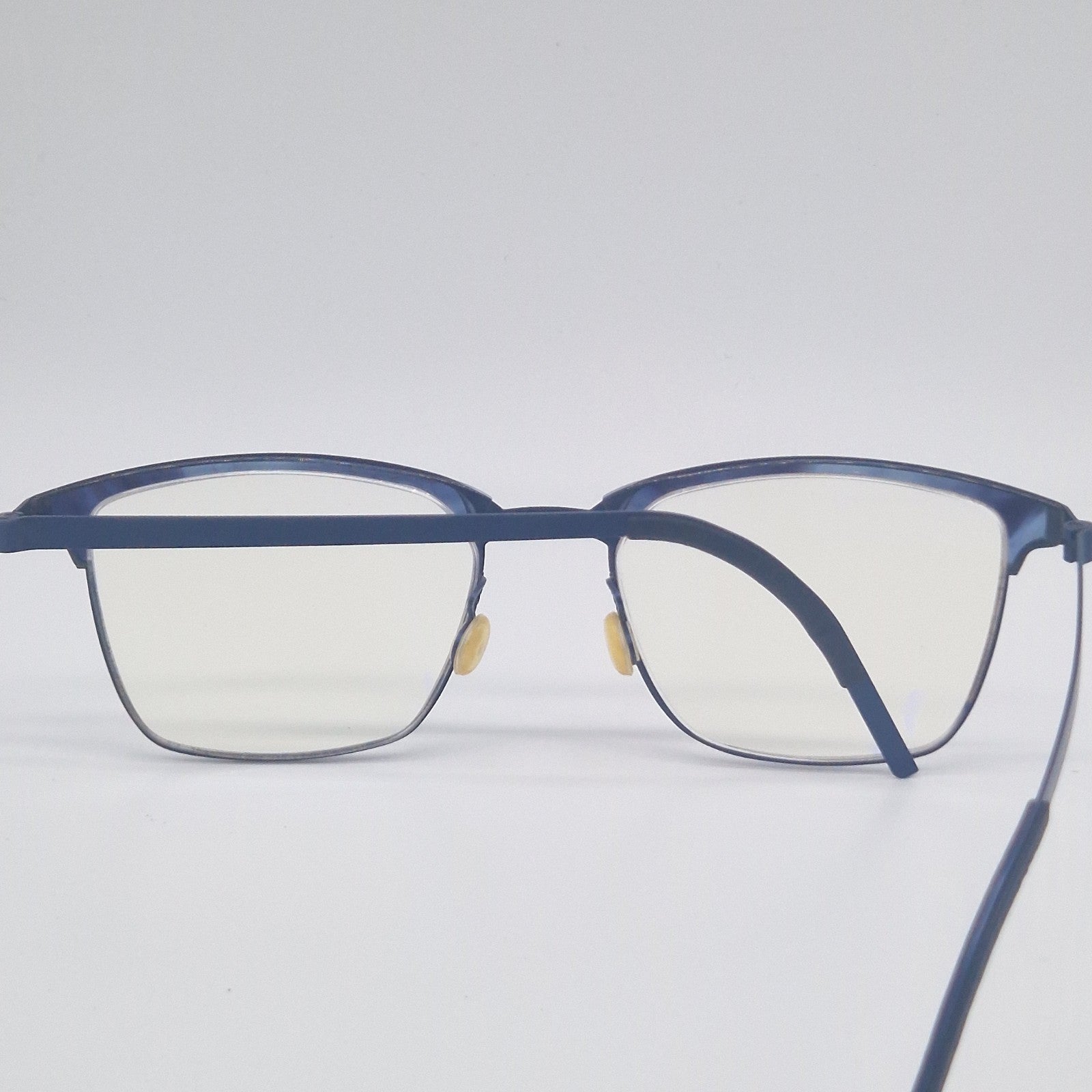 Limdberg No032/E74Z1 9837 Strip Titanium Blue - Eyeglasses frames