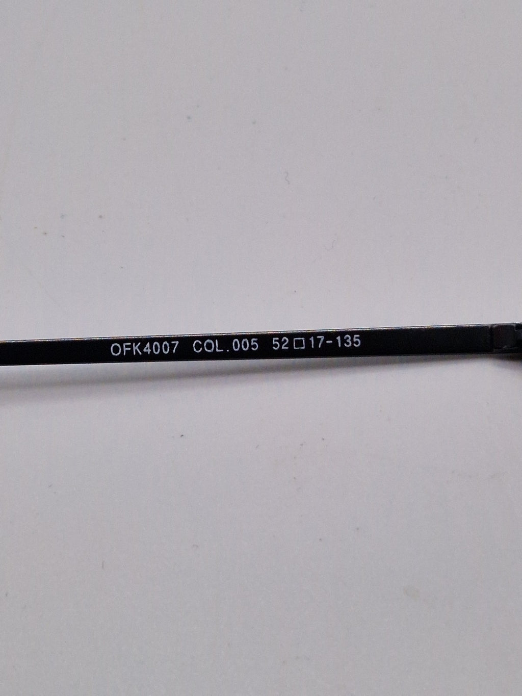 FCUK OFK4007 Col.005 Black - Eyeglasses frames