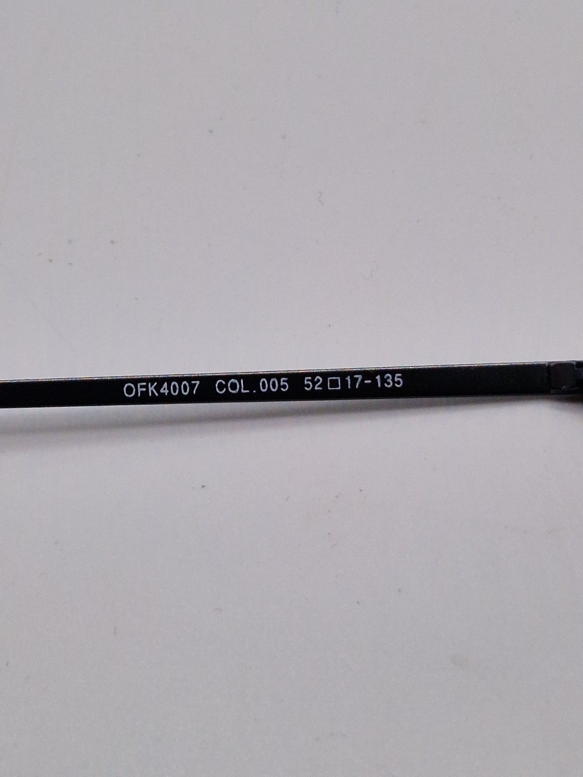 FCUK OFK4007 Col.005 Black - Eyeglasses frames