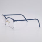 Limdberg No032/E74Z1 9837 Strip Titanium Blue - Eyeglasses frames