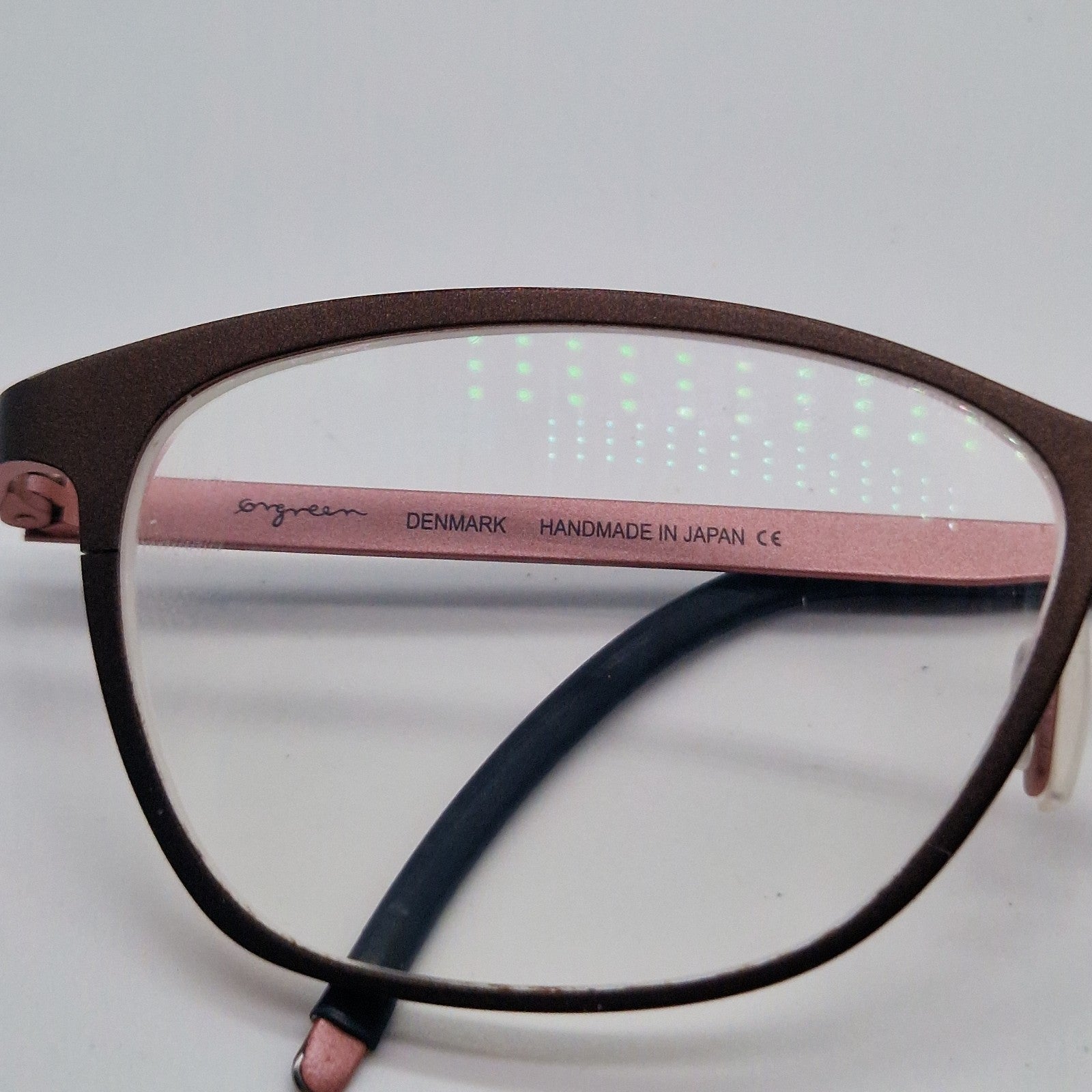 Oregreen Handmade In Japan Sigma Titanium Brown/Bronze - Eyeglasses frames