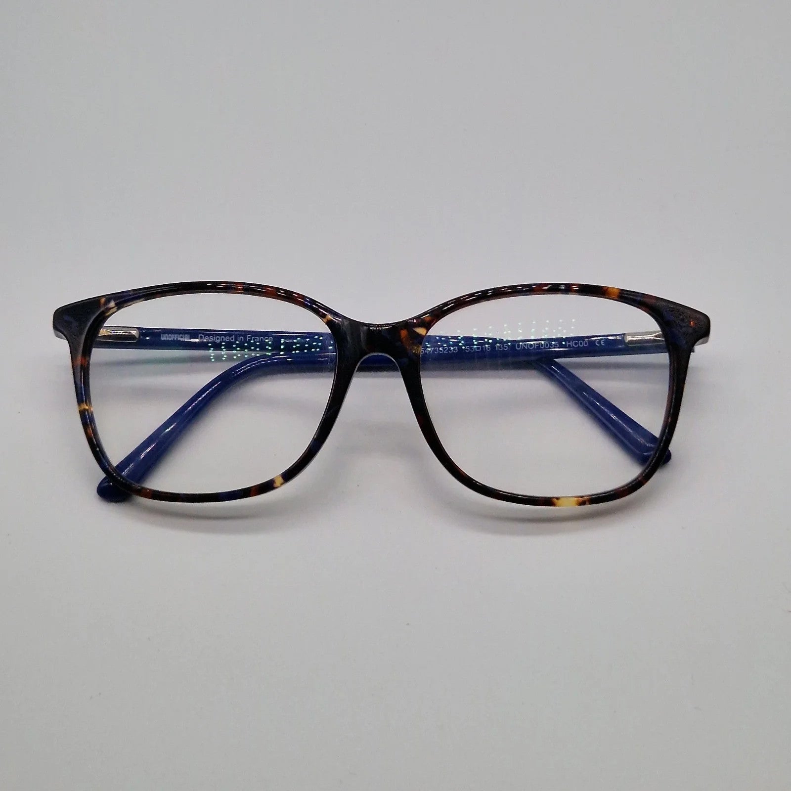 Unofficial UNOF0035 HC00 Blue - Eyeglasses frames