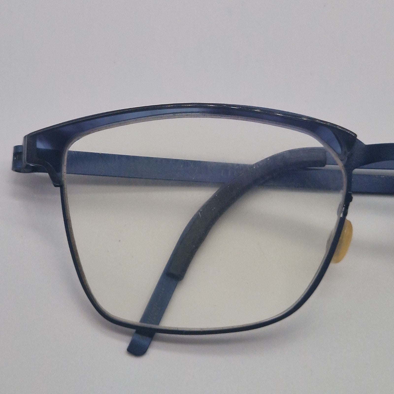 Limdberg No032/E74Z1 9837 Strip Titanium Blue - Eyeglasses frames