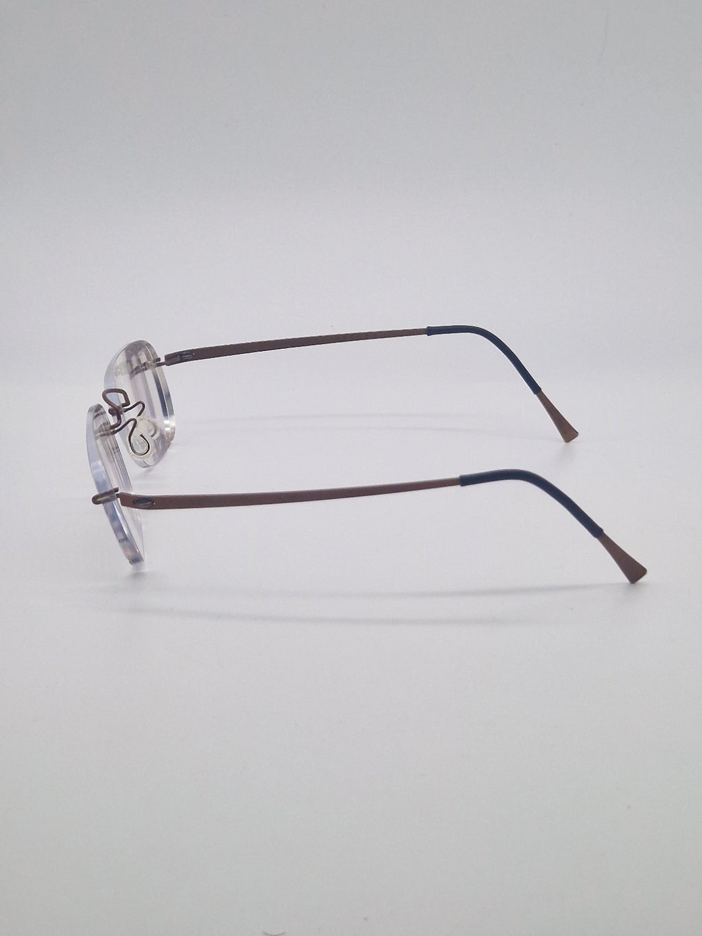LINDBERG 801001550 Spirit Titanium Brown - Eyeglasses frames