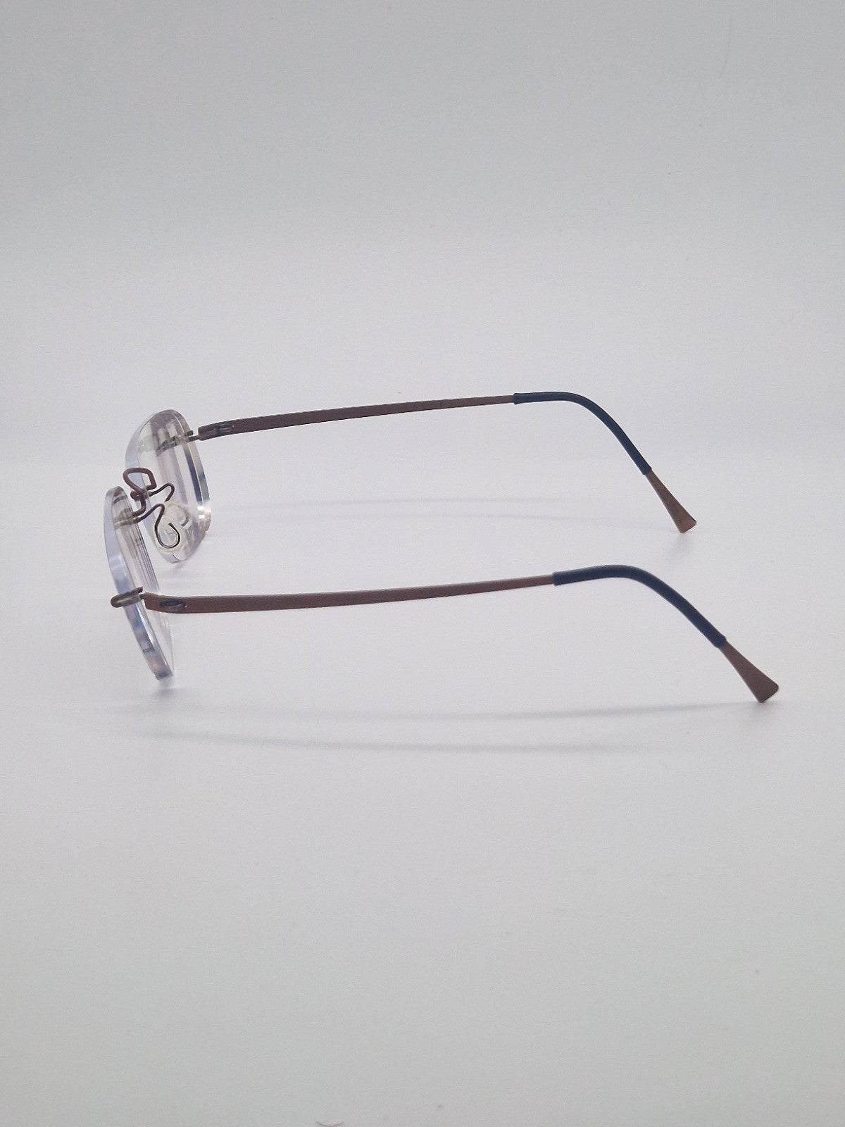 LINDBERG 801001550 Spirit Titanium Brown - Eyeglasses frames