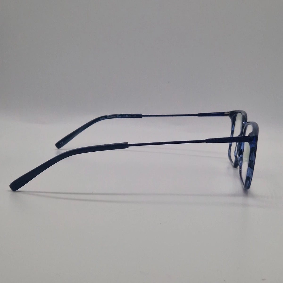 Aiden Blue Horn Harrington Blue - Eyeglasses frames