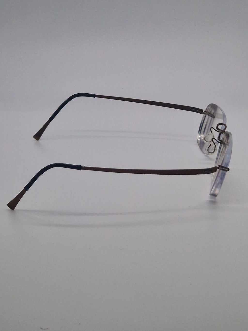 LINDBERG 801001550 Spirit Titanium Brown - Eyeglasses frames